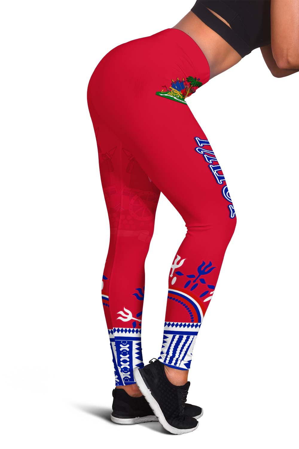 Haiti Women Leggings Dashiki Style Gorgeous LT13