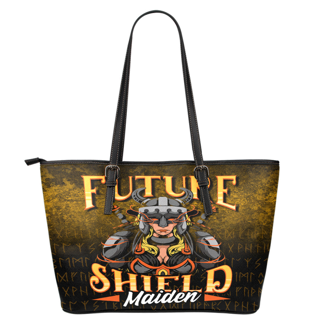 Viking Leather Tote Future Shield Maiden Leather Tote RLT12