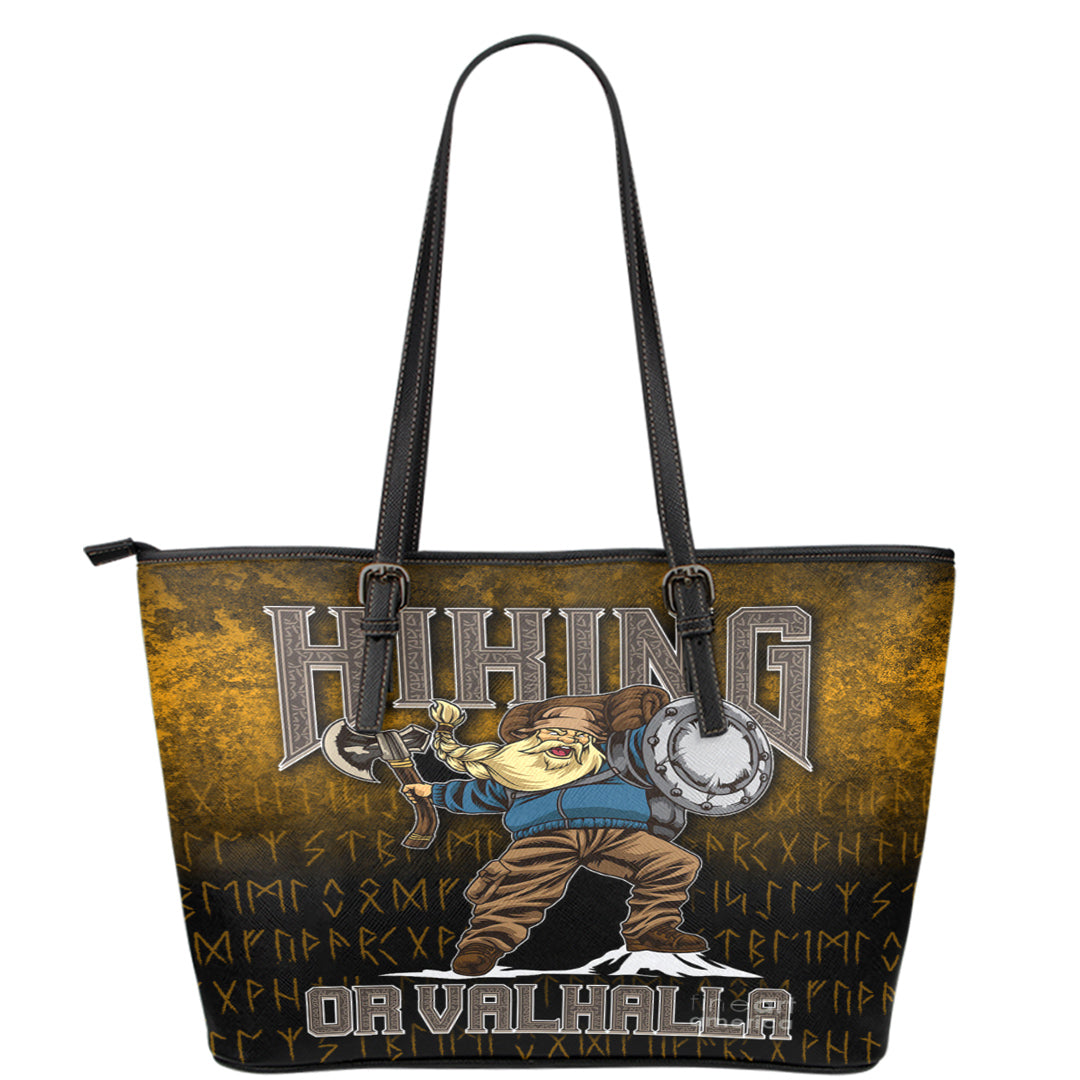Viking Leather Tote Hiking or Valhalla Leather Tote RLT12