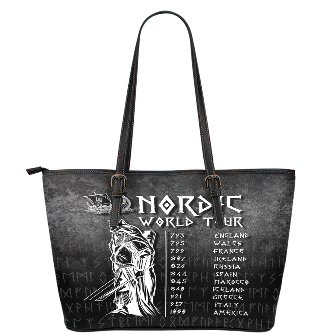 Viking Leather Tote Nordic World Tour Leather Tote RLT12