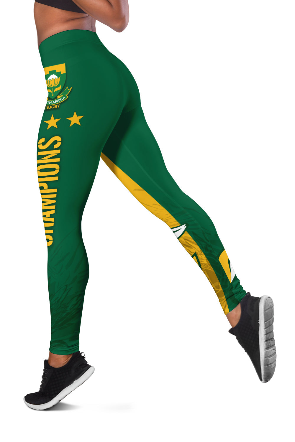 South Africa Leggings Rugby 7s 2022 Champion Springboks LT7
