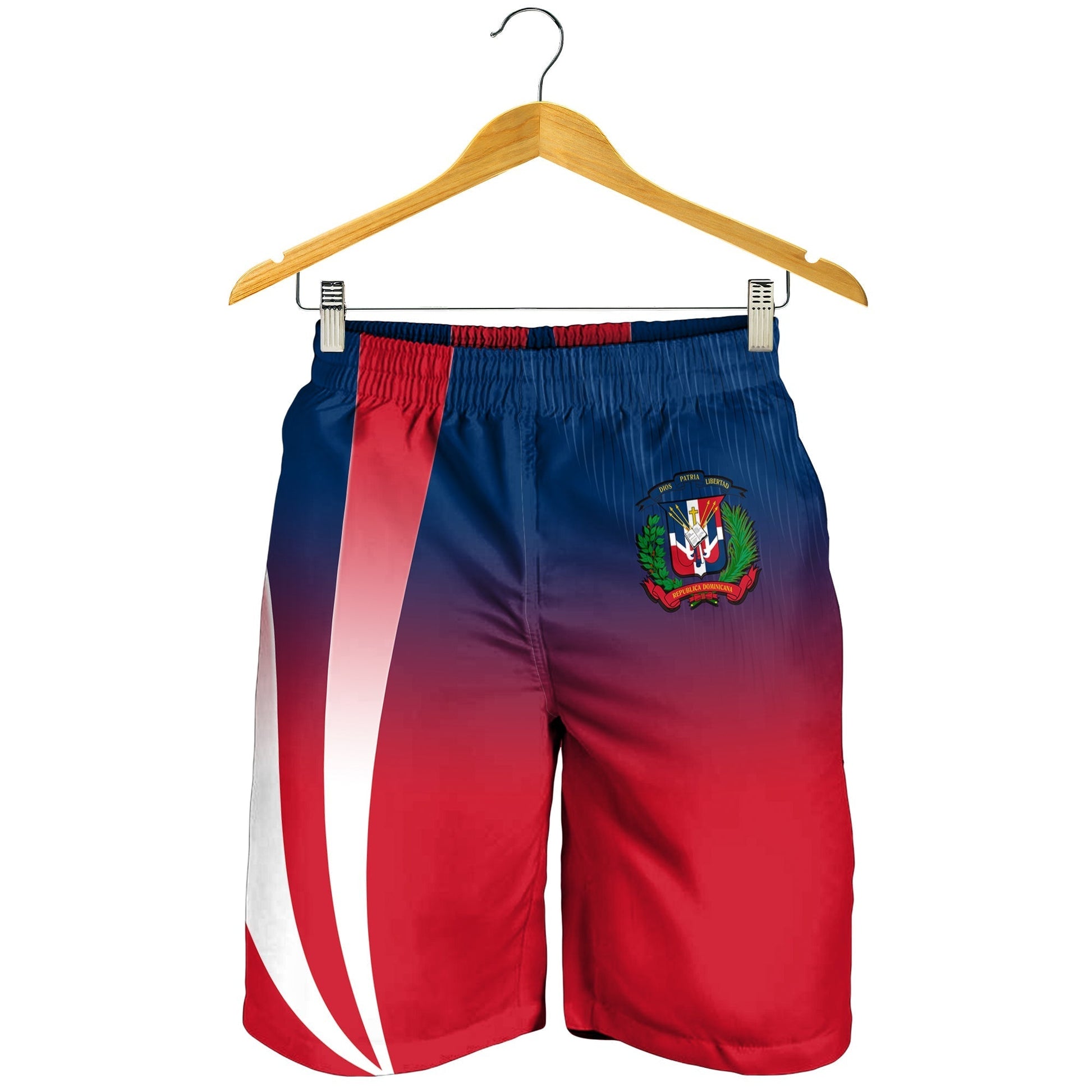 Dominican Republic Men Shorts Dominicana Style Sporty LT13