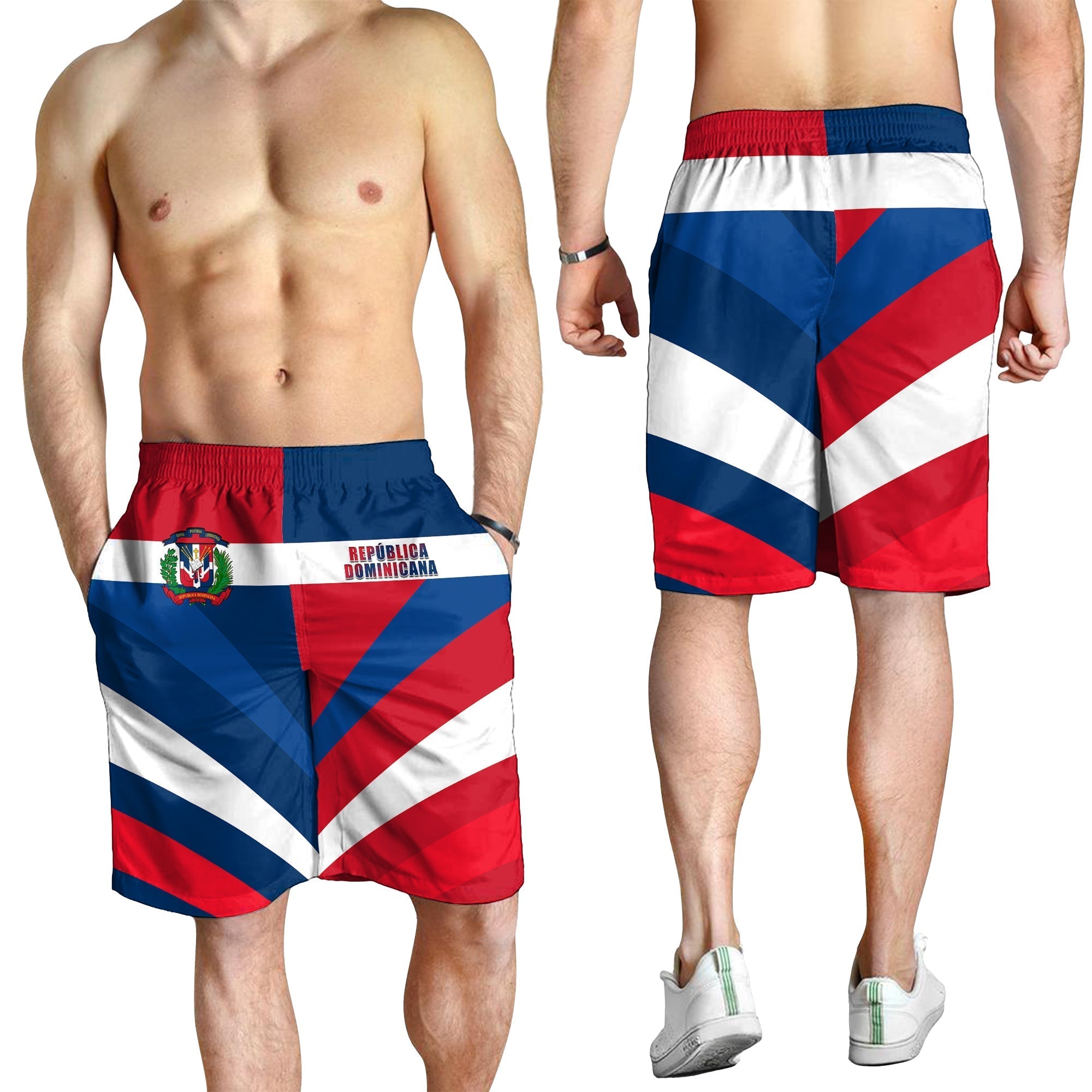 Dominican Republic Men Shorts Dominicana Proud Style Flag LT13