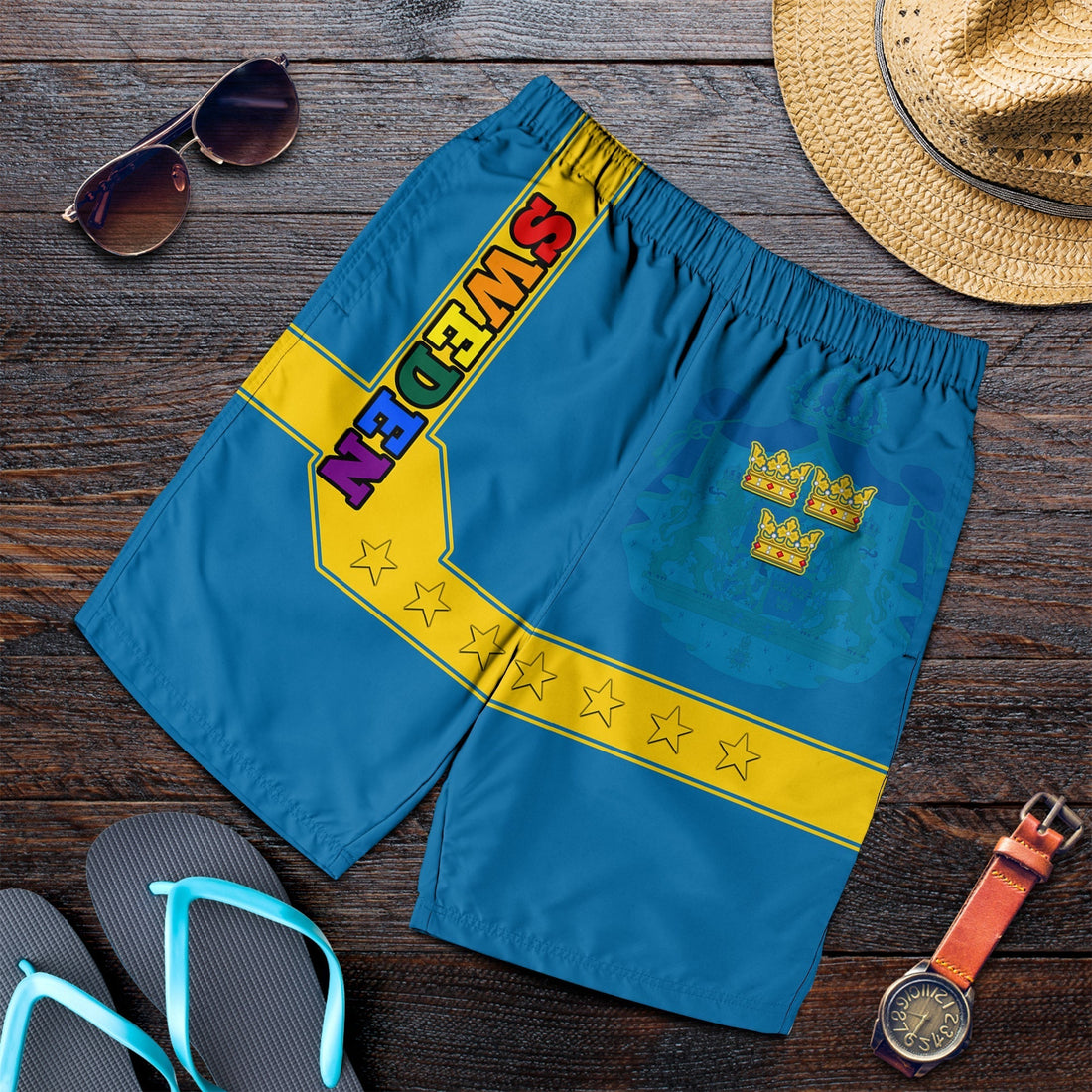 Sweden LGBT Day Men Shorts Be Proud Of Who You Are LT14