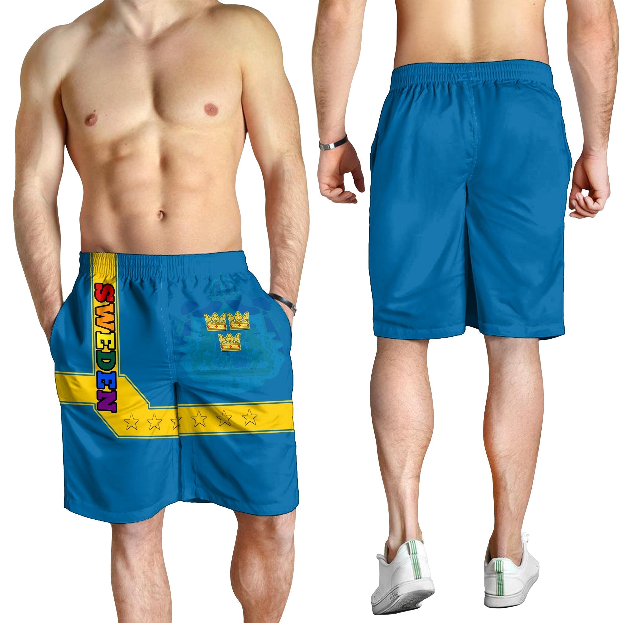 Sweden LGBT Day Men Shorts Be Proud Of Who You Are LT14