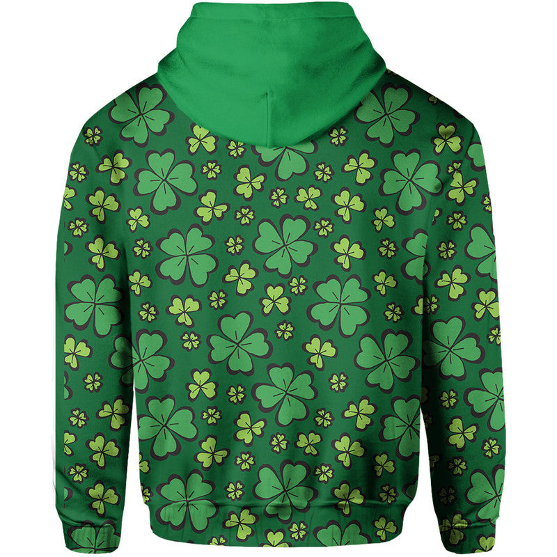 St Patricks Day Hoodie Suit Four Leaves Clover Style LT6