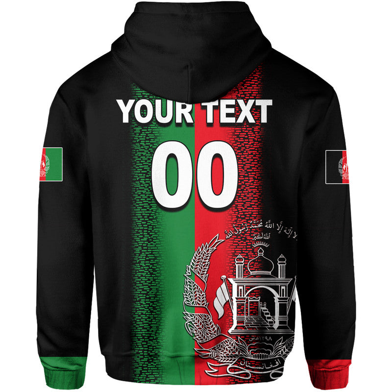 Custom Afghanistan Cricket Jersey Hoodie LT6