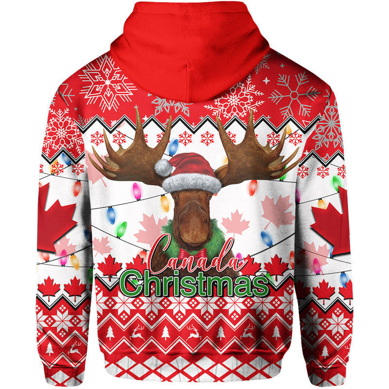 Christmas Moose Canada Hoodie 2022 LT6