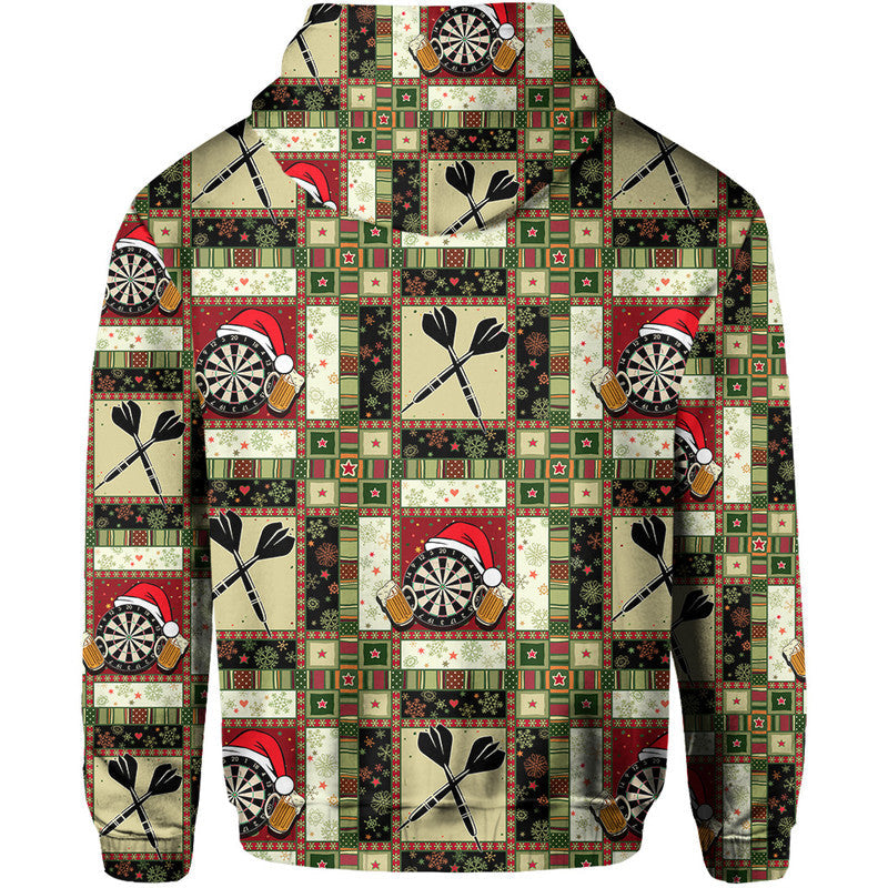 Darts Christmas Patterns Hoodie No.1 LT6