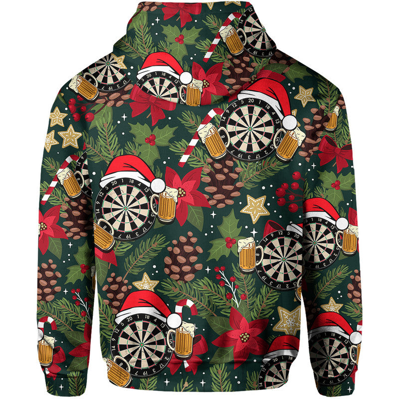 Darts Christmas Patterns Hoodie No.2 LT6