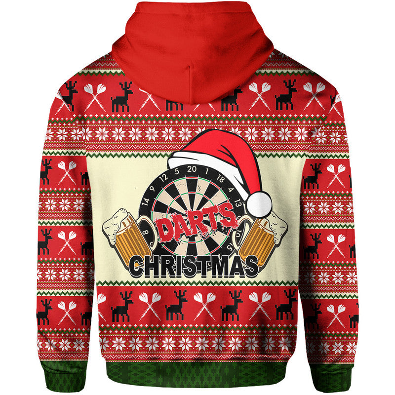Darts And Beer For Christmas Hoodie No.1 LT6