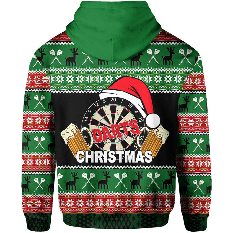 Darts And Beer For Christmas Hoodie No.3 LT6