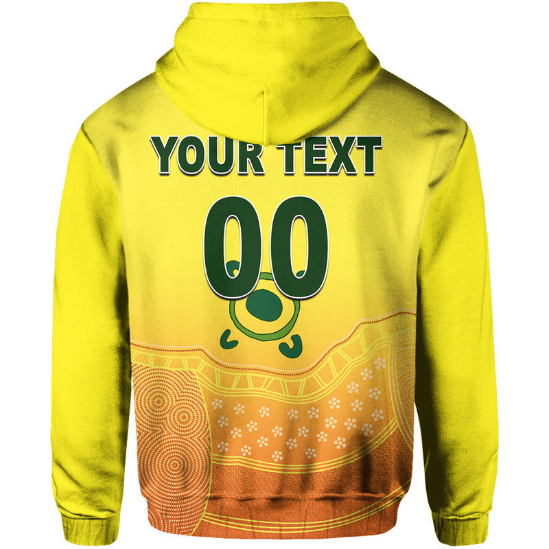 Custom Australia Cricket Jersey 2022 Hoodie LT6