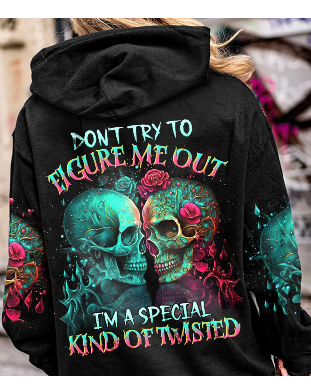 Couple Skull Hoodie