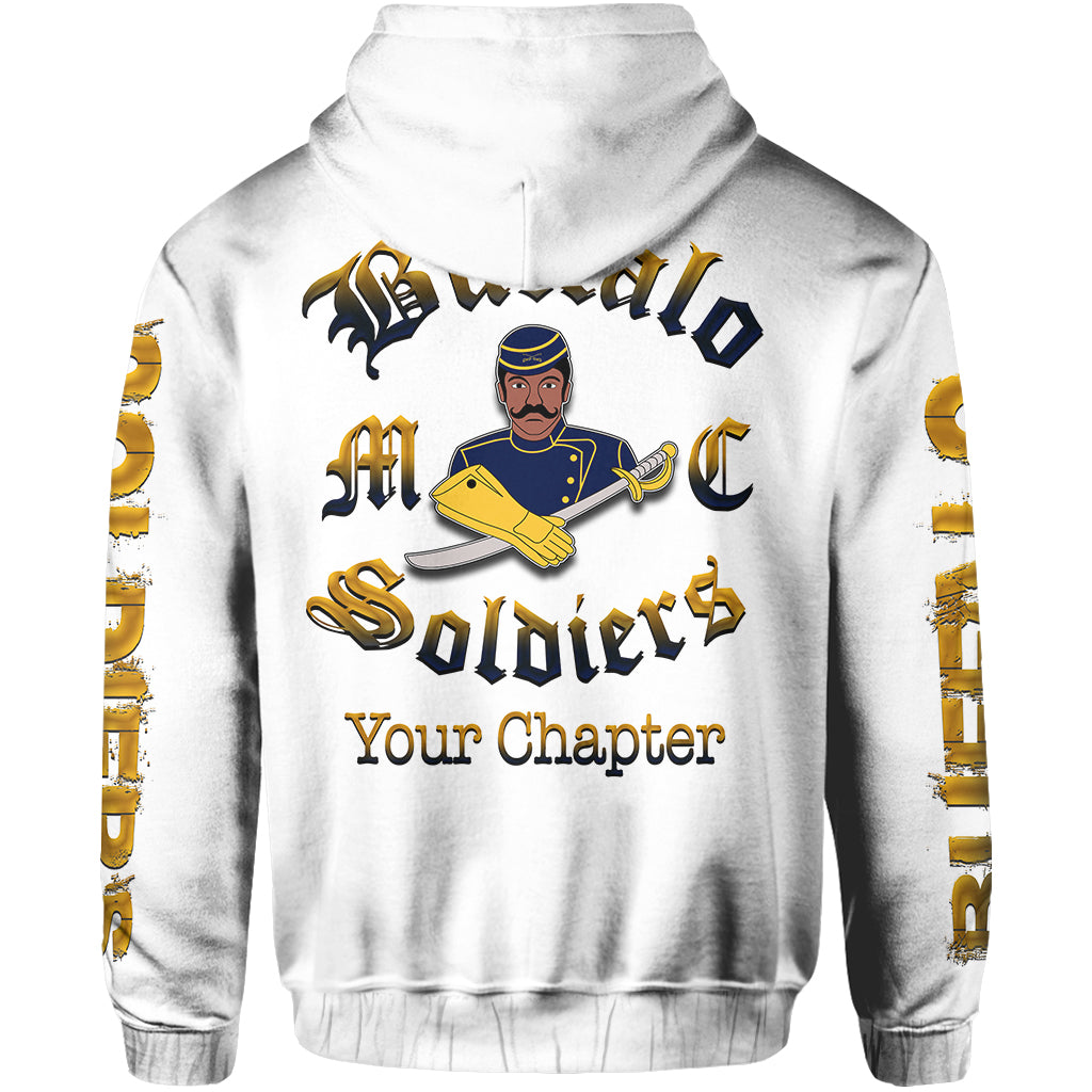 Custom Buffalo Soldiers Hoodie History LT6