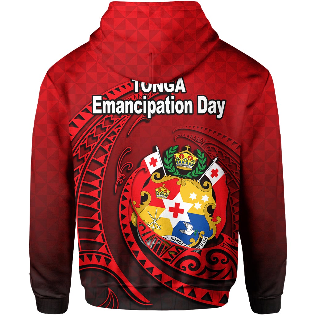 Tonga Emancipation Day Zip Hoodie Kalia No.1 LT6