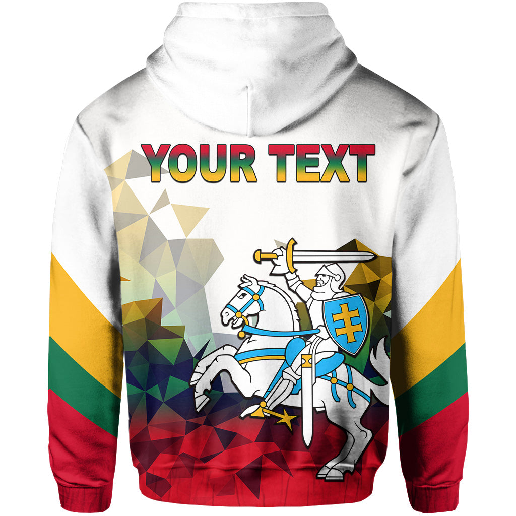 Custom Lithuania Hoodie Polygonal Template Style LT6
