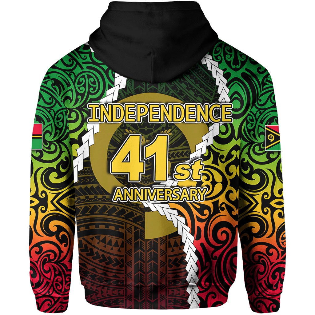 Vanuatu Zip Hoodie Independence Day Special Style LT6