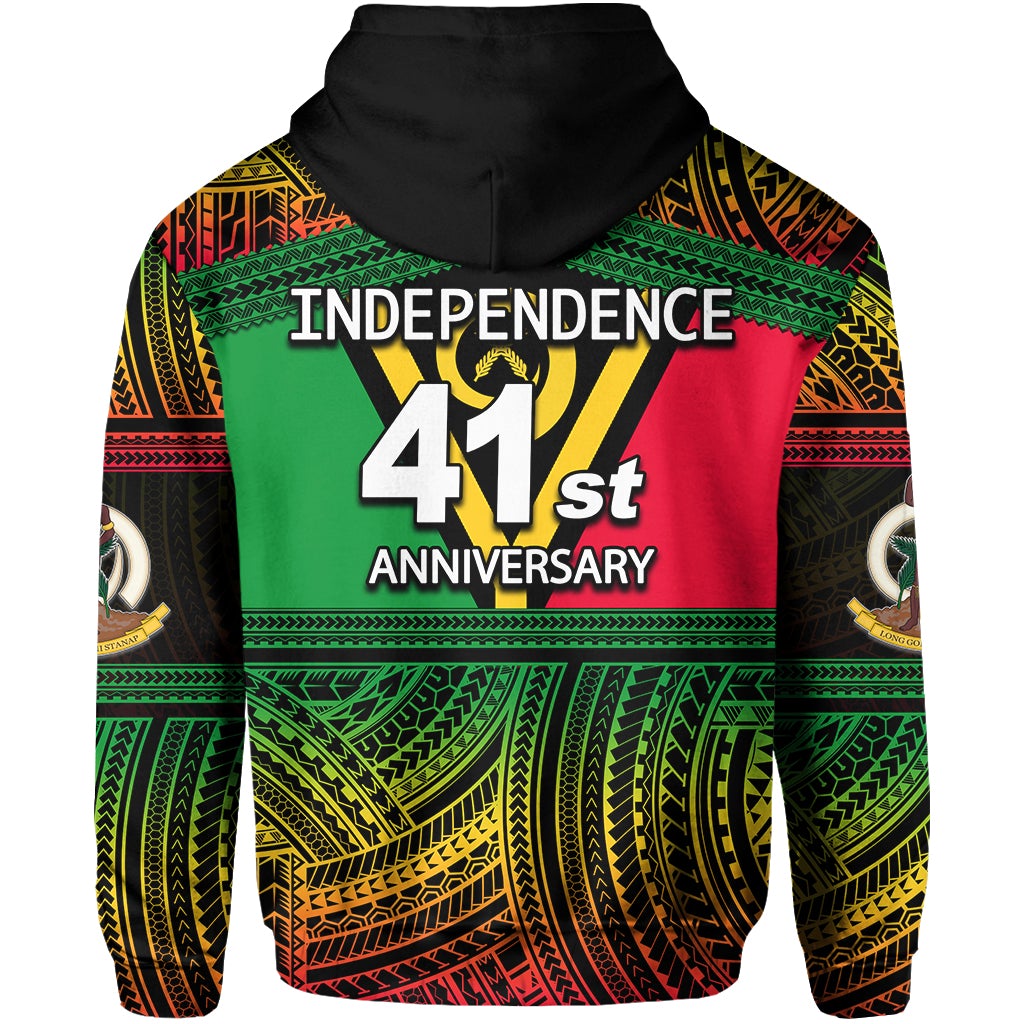Vanuatu Zip Hoodie Independence Day LT6