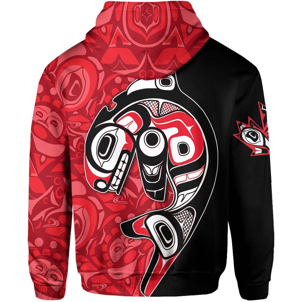 Canada Haida Hoodie Haida Killer Whale