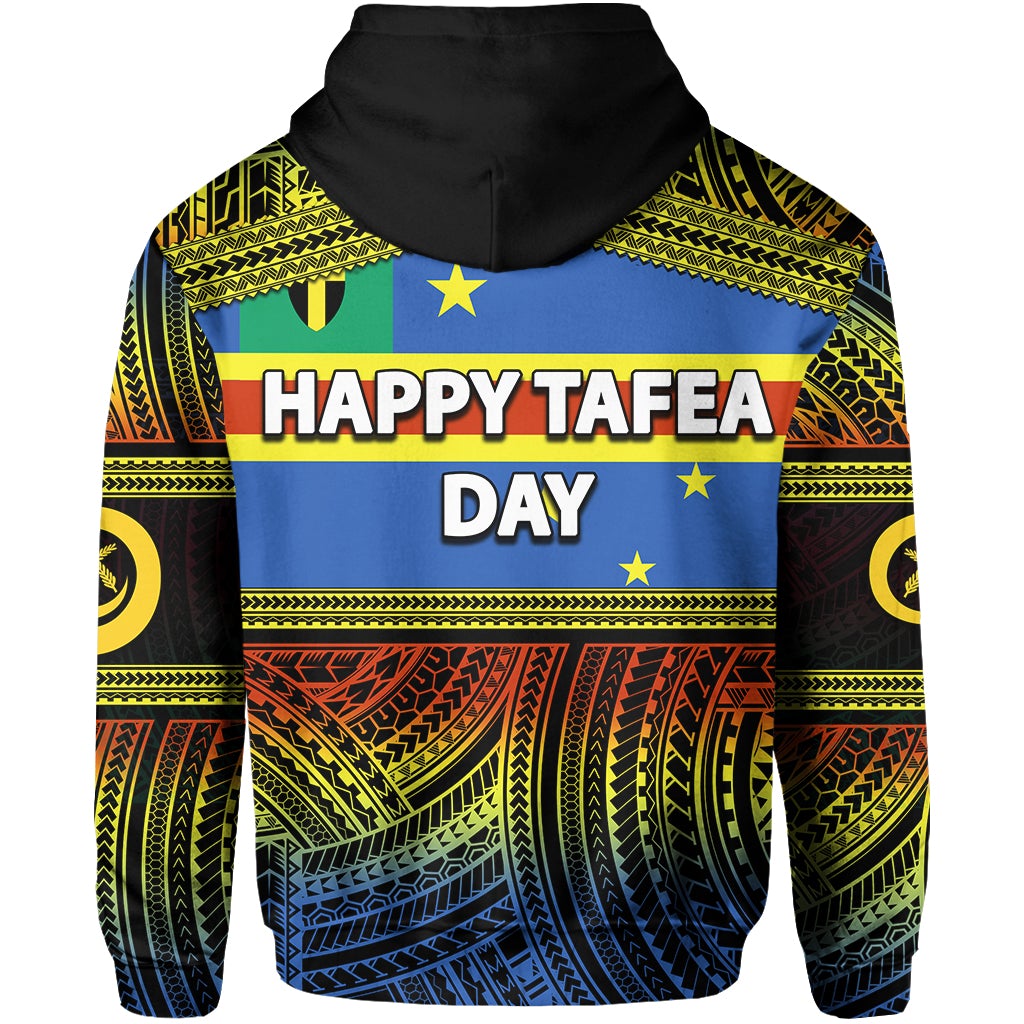 Tafea Day Hoodie Of Vanuatu Polynesian Patterns LT6
