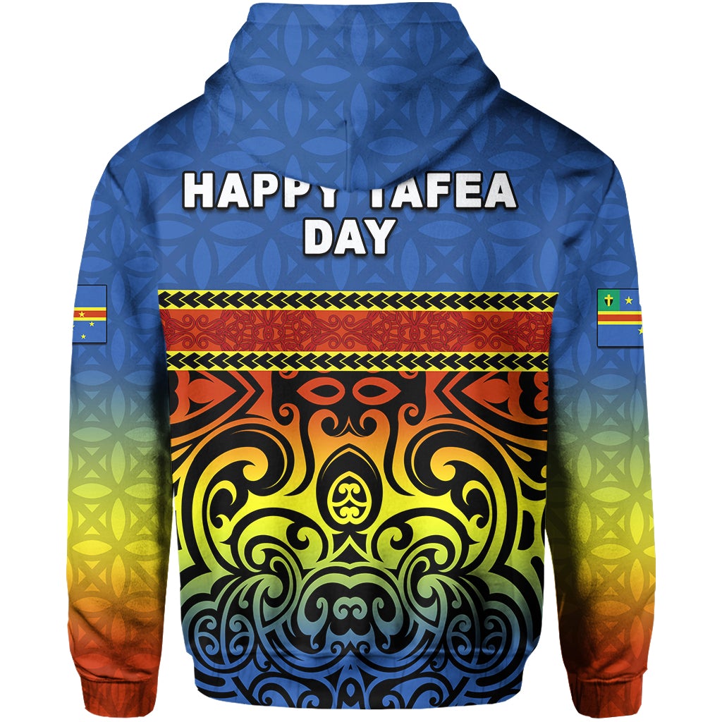 Tafea Day Hoodie Of Vanuatu Polynesian Flag Style LT6