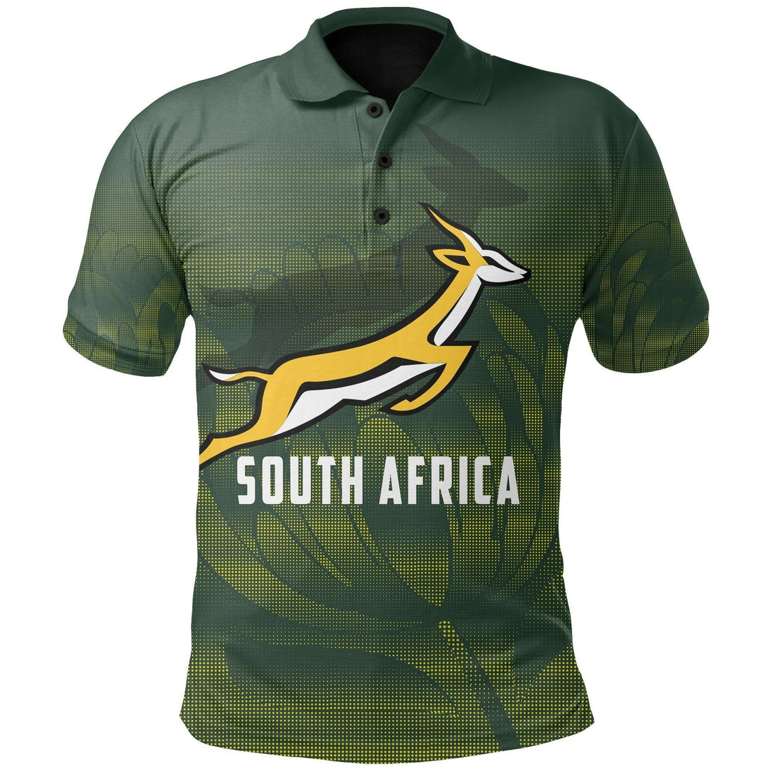 South Africa Springboks Polo Shirt Bokke Rugby