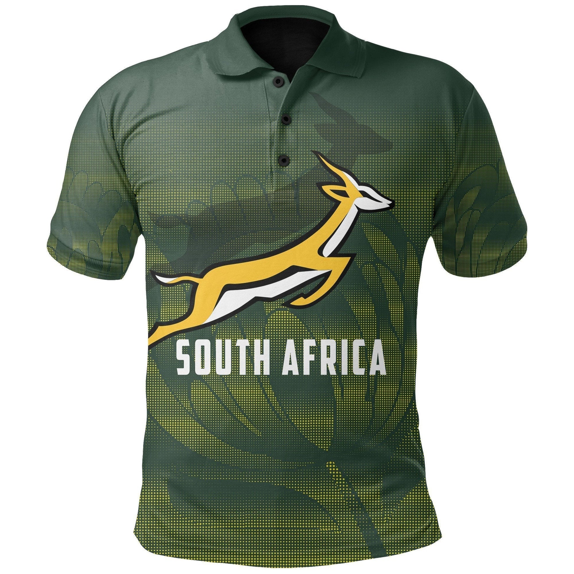 South Africa Springboks Polo Shirt Bokke Rugby
