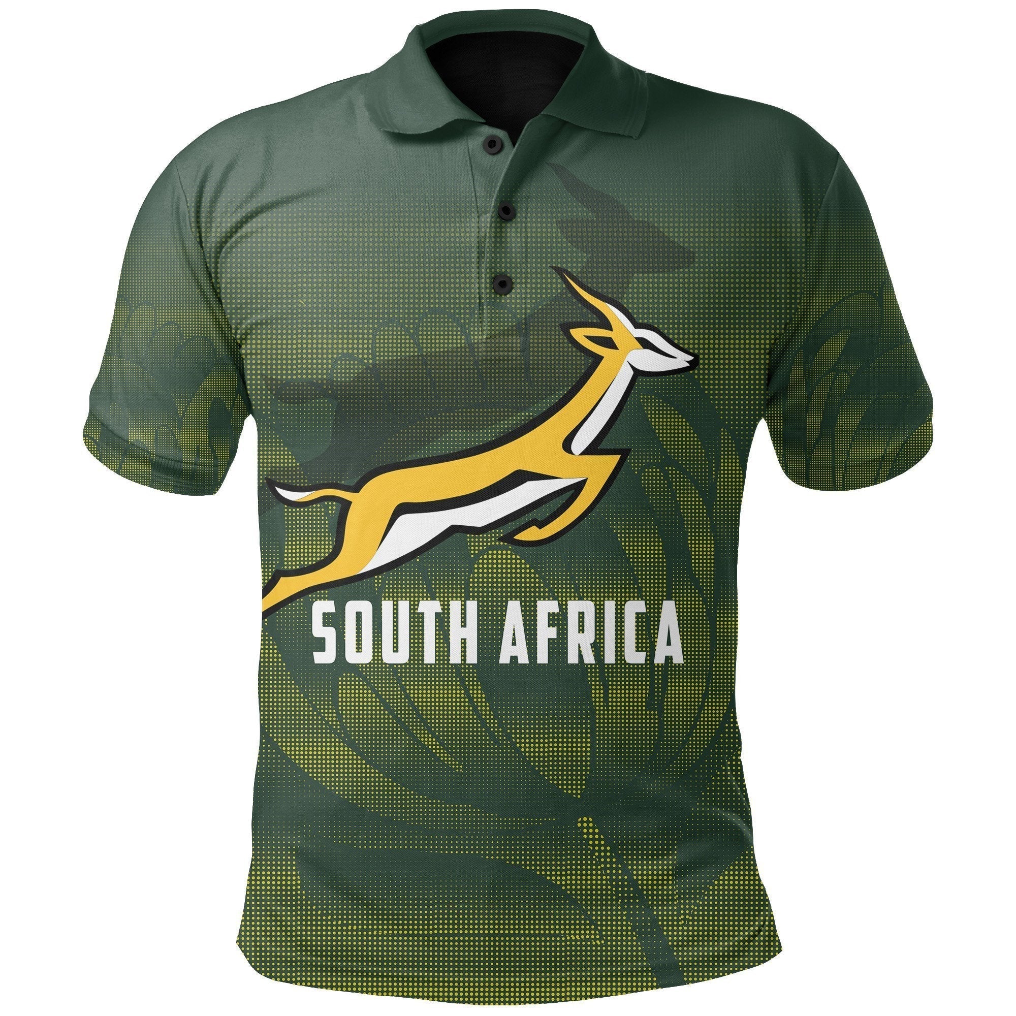 South Africa Springboks Polo Shirt Bokke Rugby