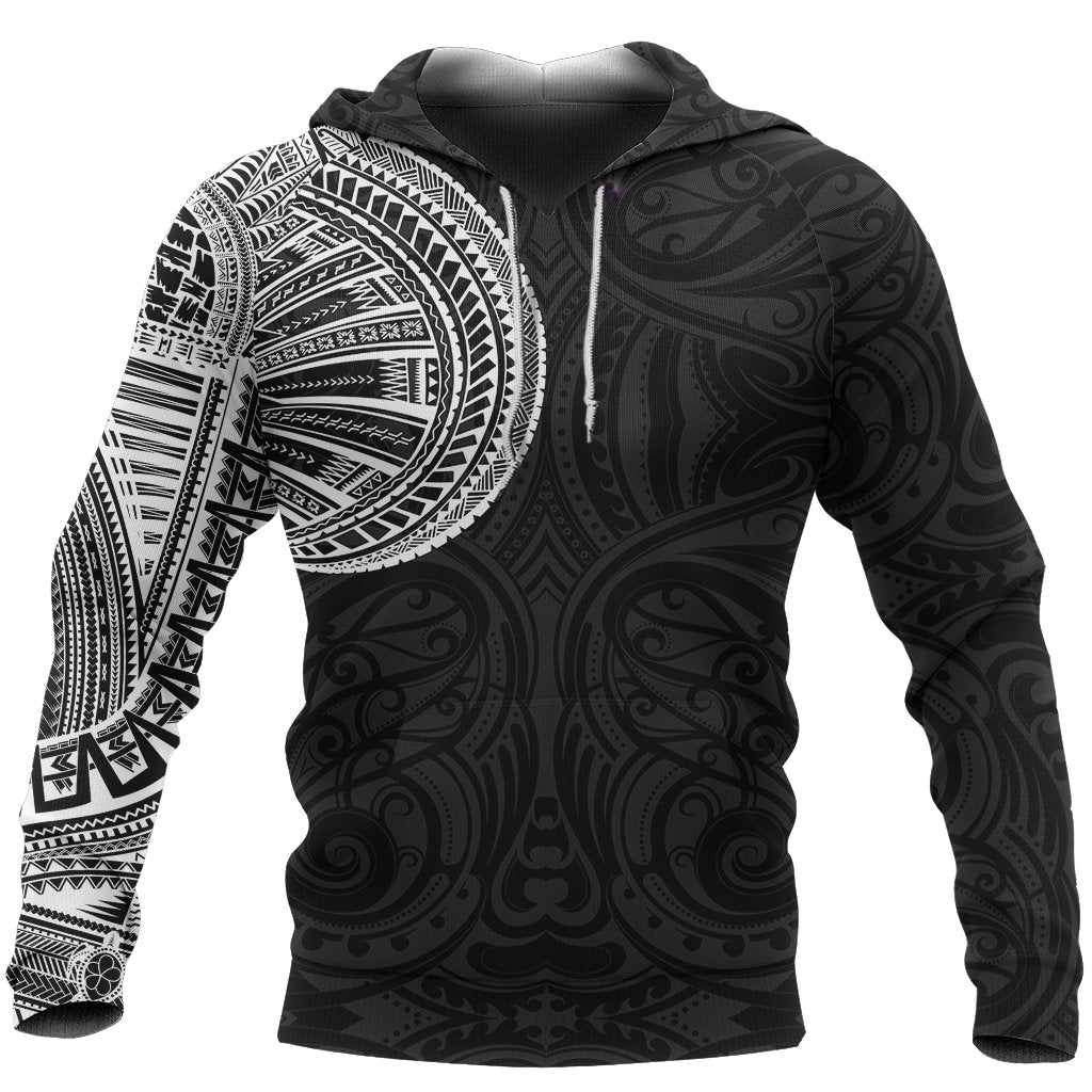 Samoa Tribal Hoodie Maori Tattoo Roman Reigns Pullover Hoodie