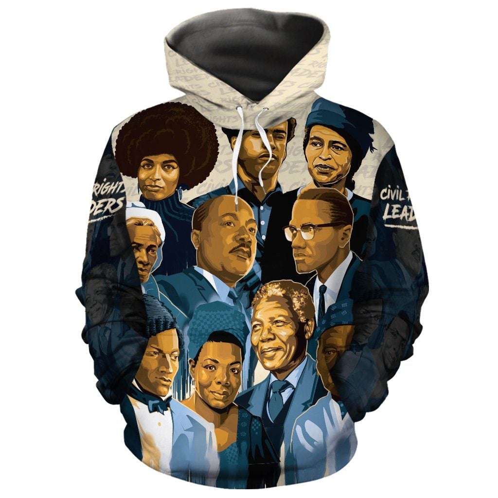 African Hoodie Civil Rights Leaders 4 Hoodie