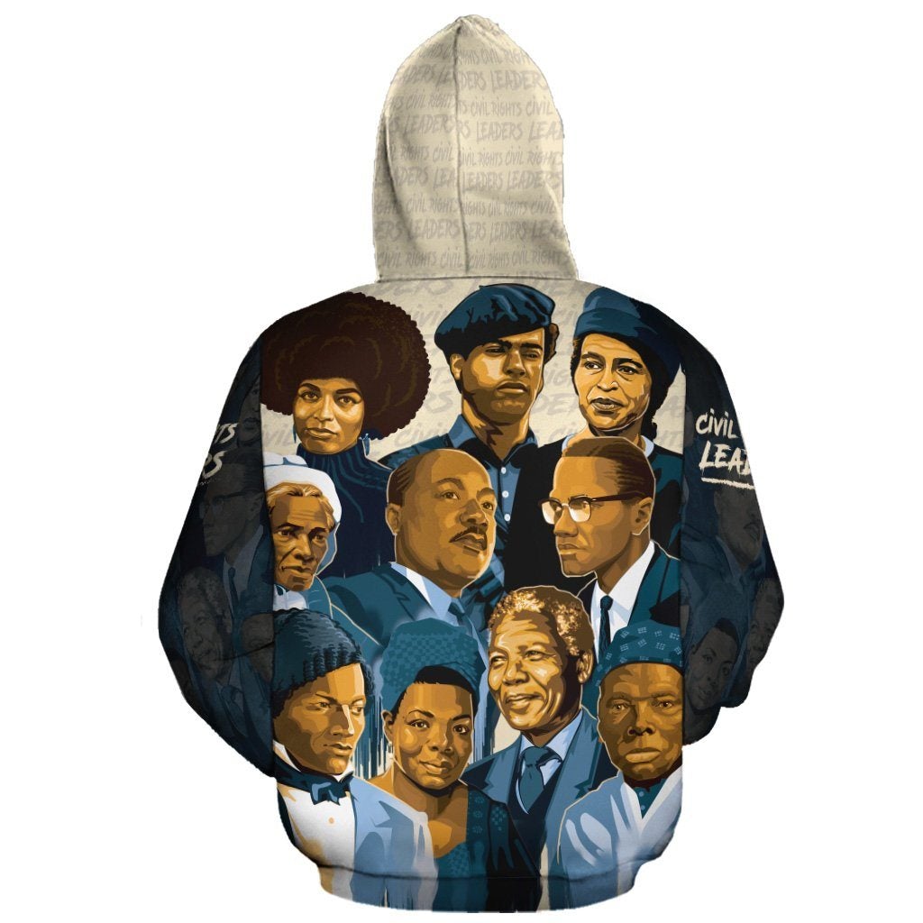 African Hoodie Civil Rights Leaders 4 Hoodie