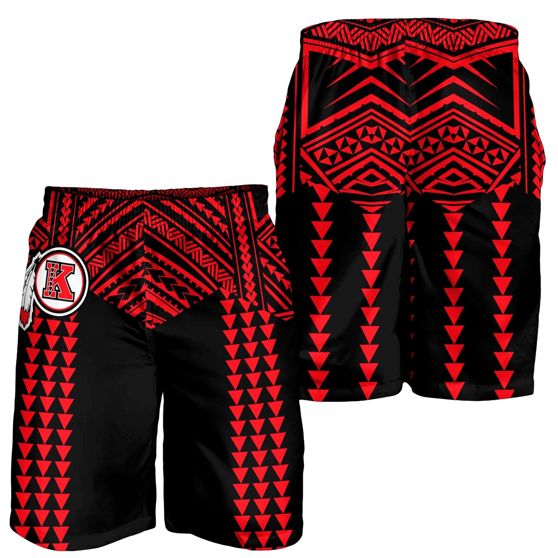 Kahuku Passionate Men Shorts Hawaii High and Intermediate School LT13