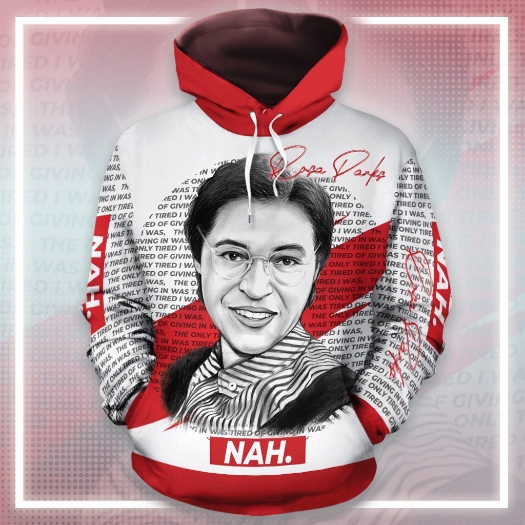 African Hoodie Rosa Parks Nah Hoodie