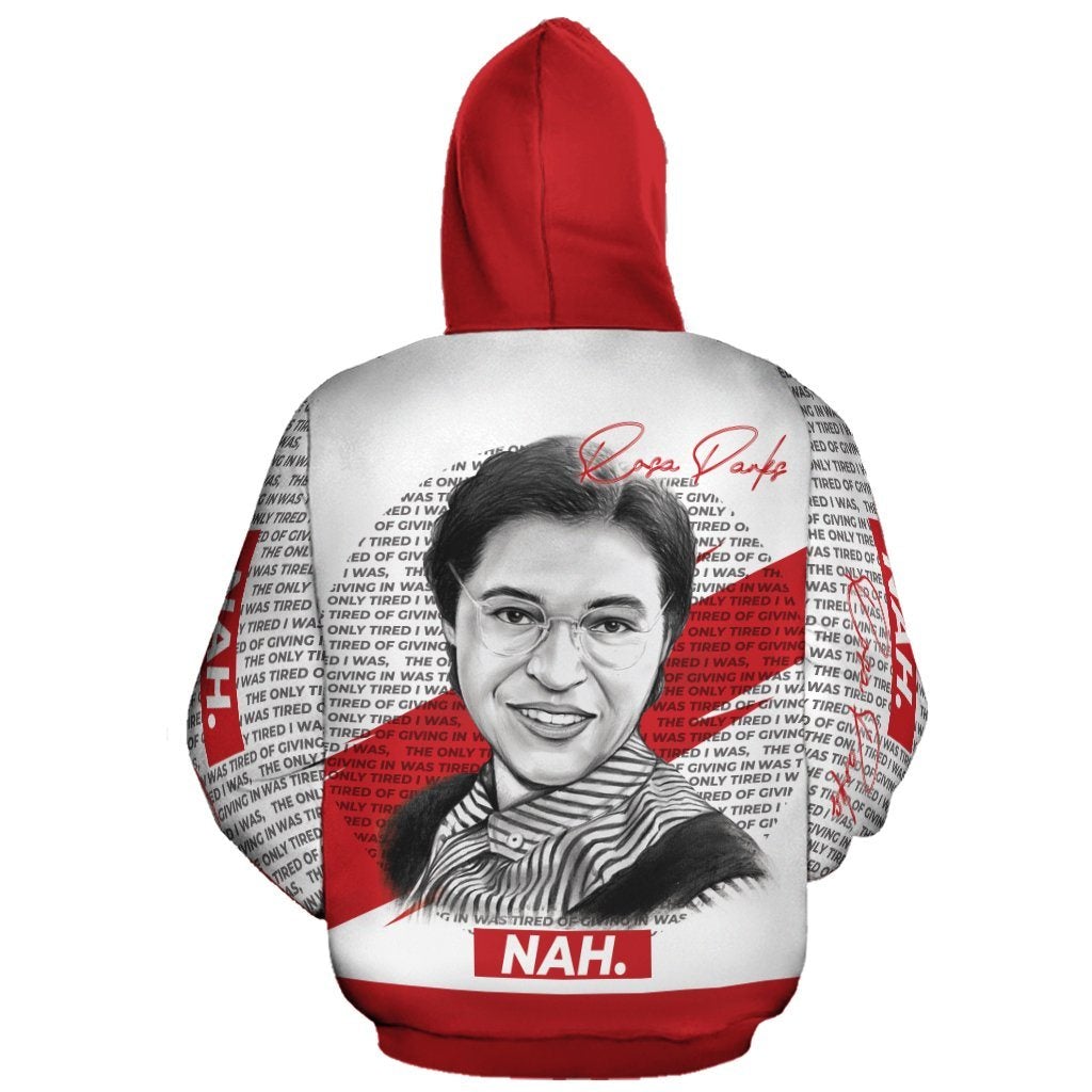 African Hoodie Rosa Parks Nah Hoodie