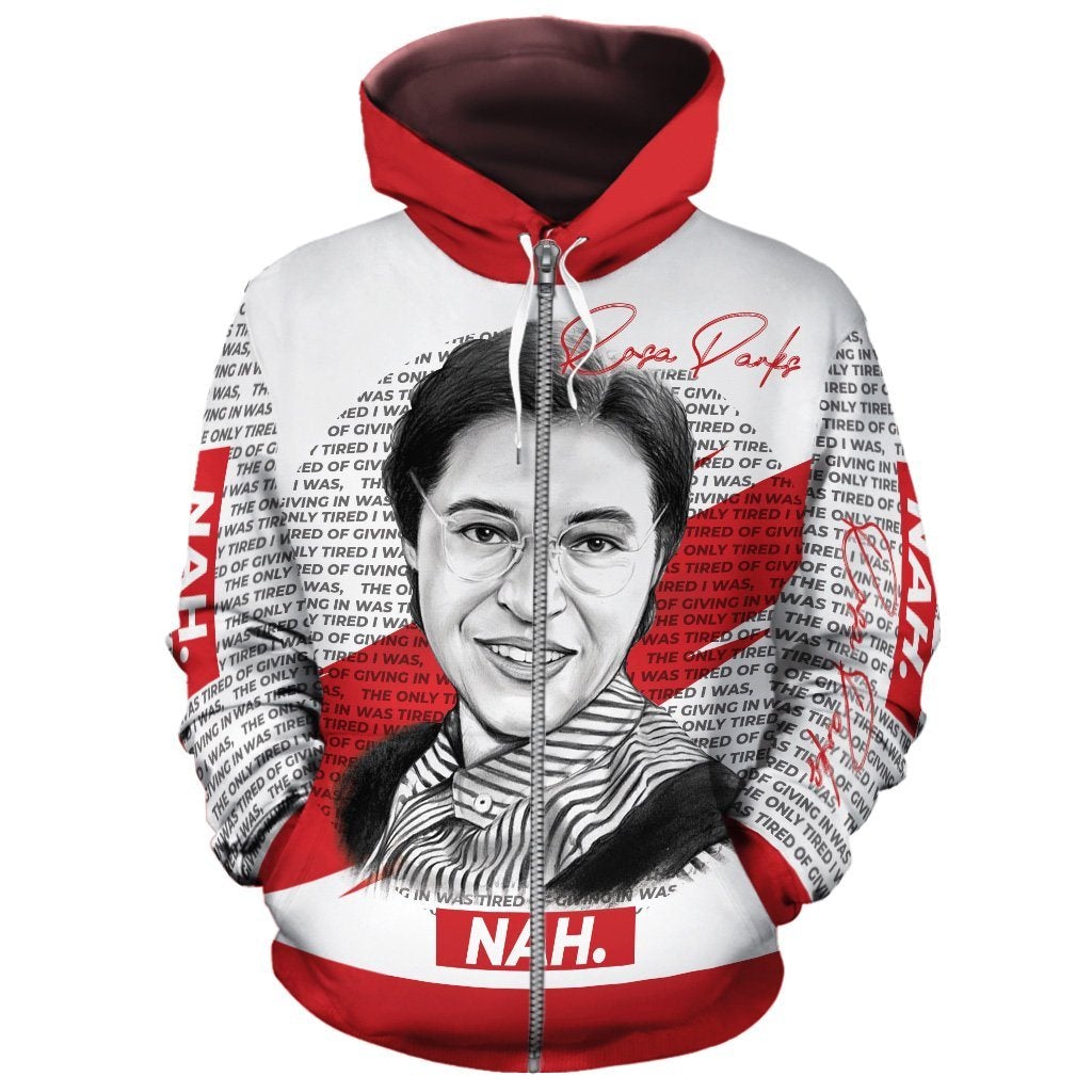 African Hoodie Rosa Parks Nah Hoodie