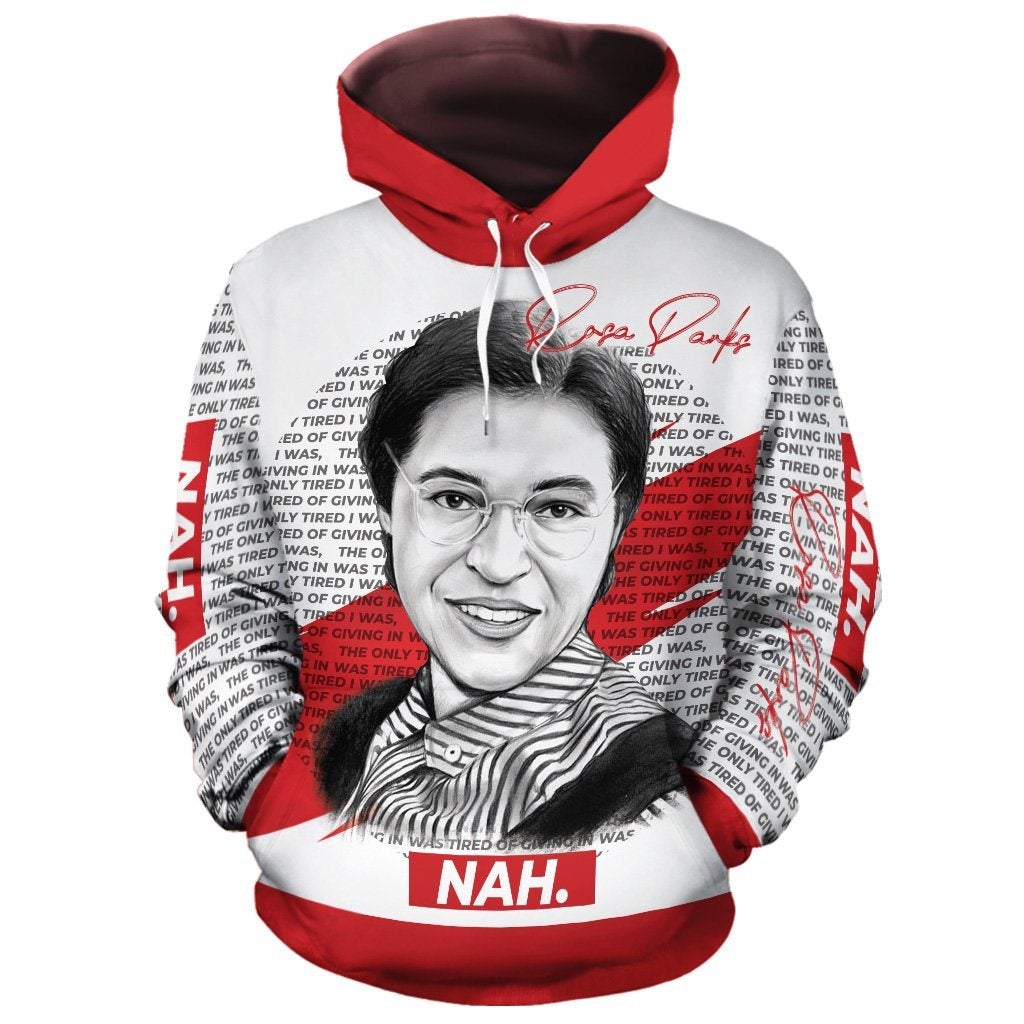 African Hoodie Rosa Parks Nah Hoodie