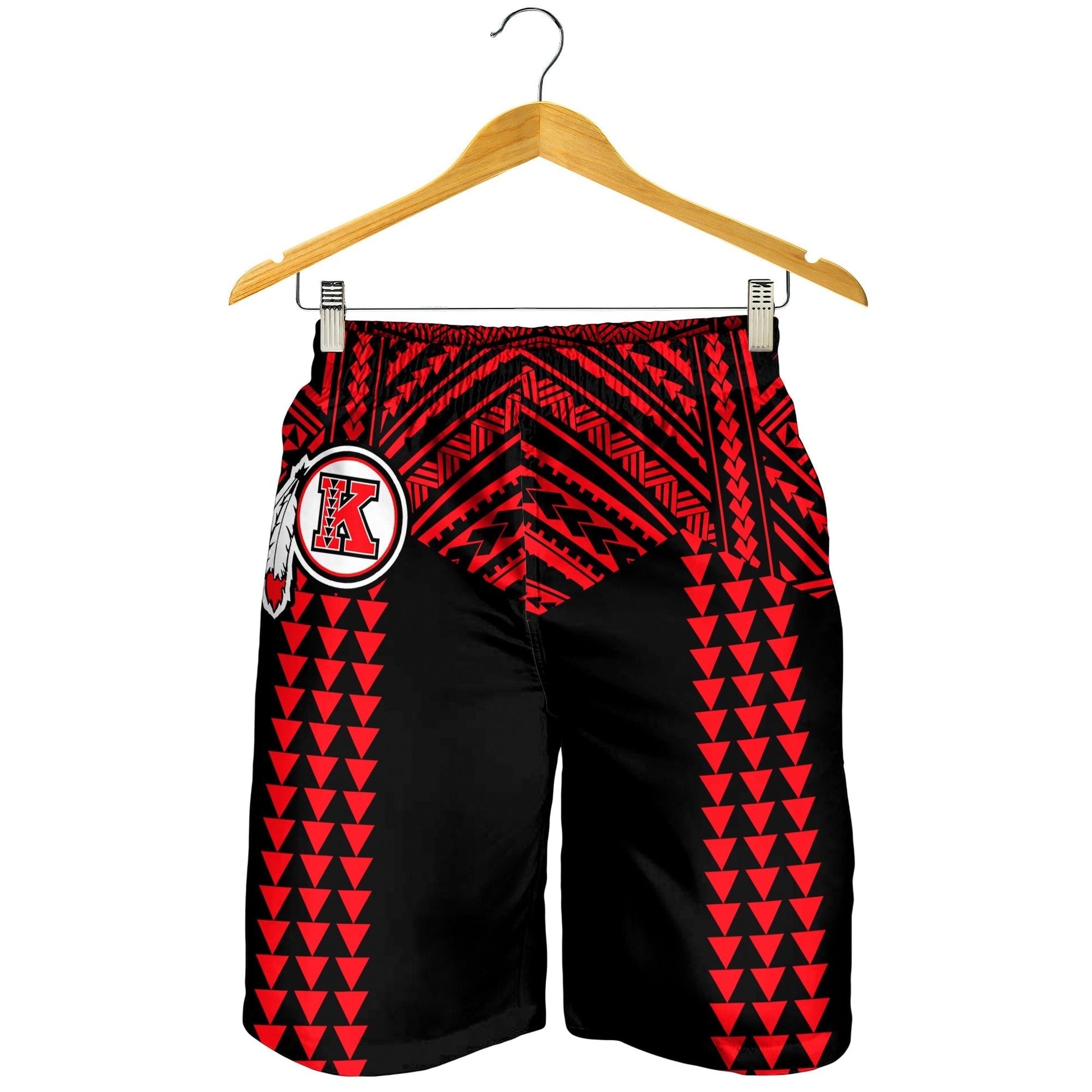 Kahuku Passionate Men Shorts Hawaii High and Intermediate School LT13