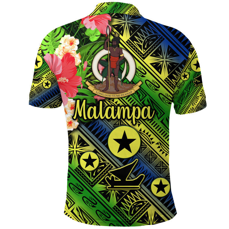 Malampa Vanuatu Polo Shirt Independence Be Proud LT8