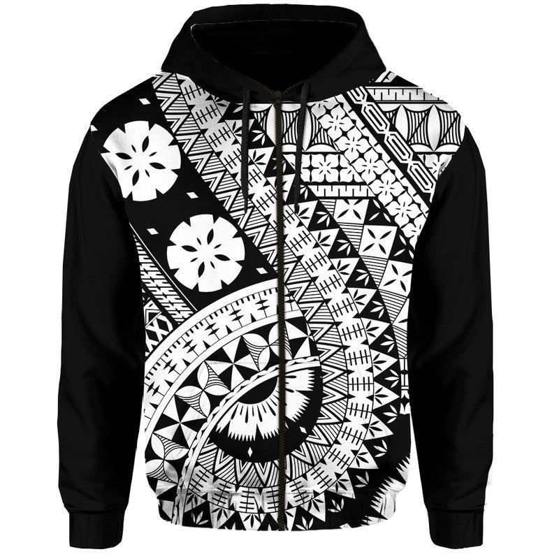 Polynesian Masi Kesa Black Style Hoodie LT9