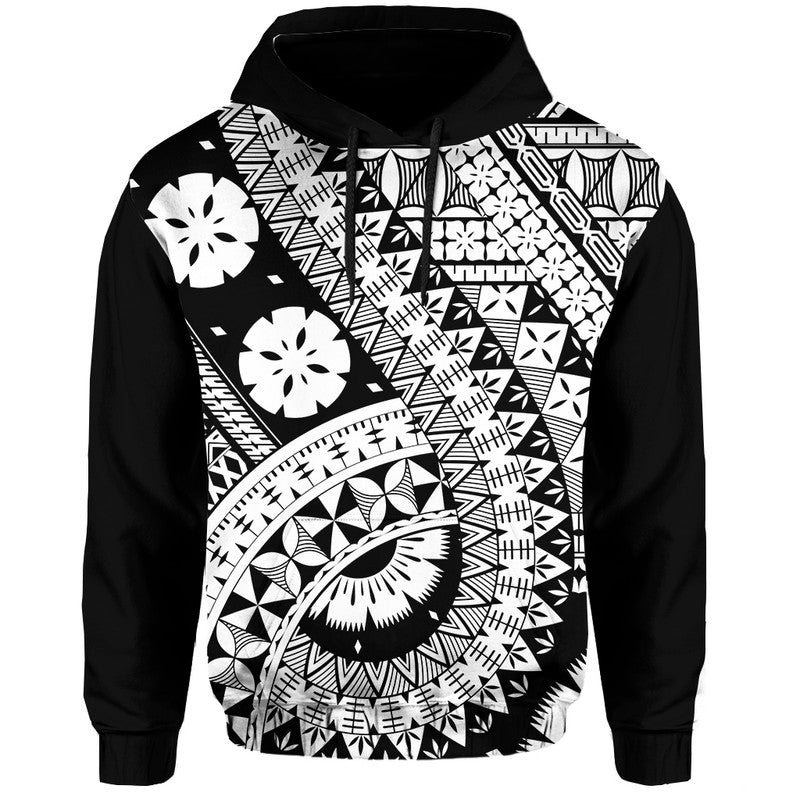 Polynesian Masi Kesa Black Style Hoodie LT9
