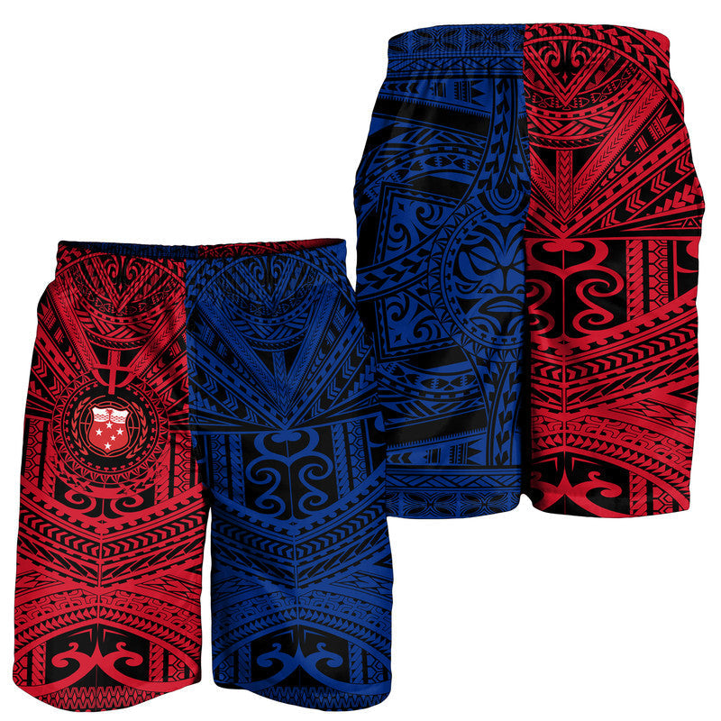 Samoa Independence Day Quotes Men Shorts Military Polynesian Pattern LT9