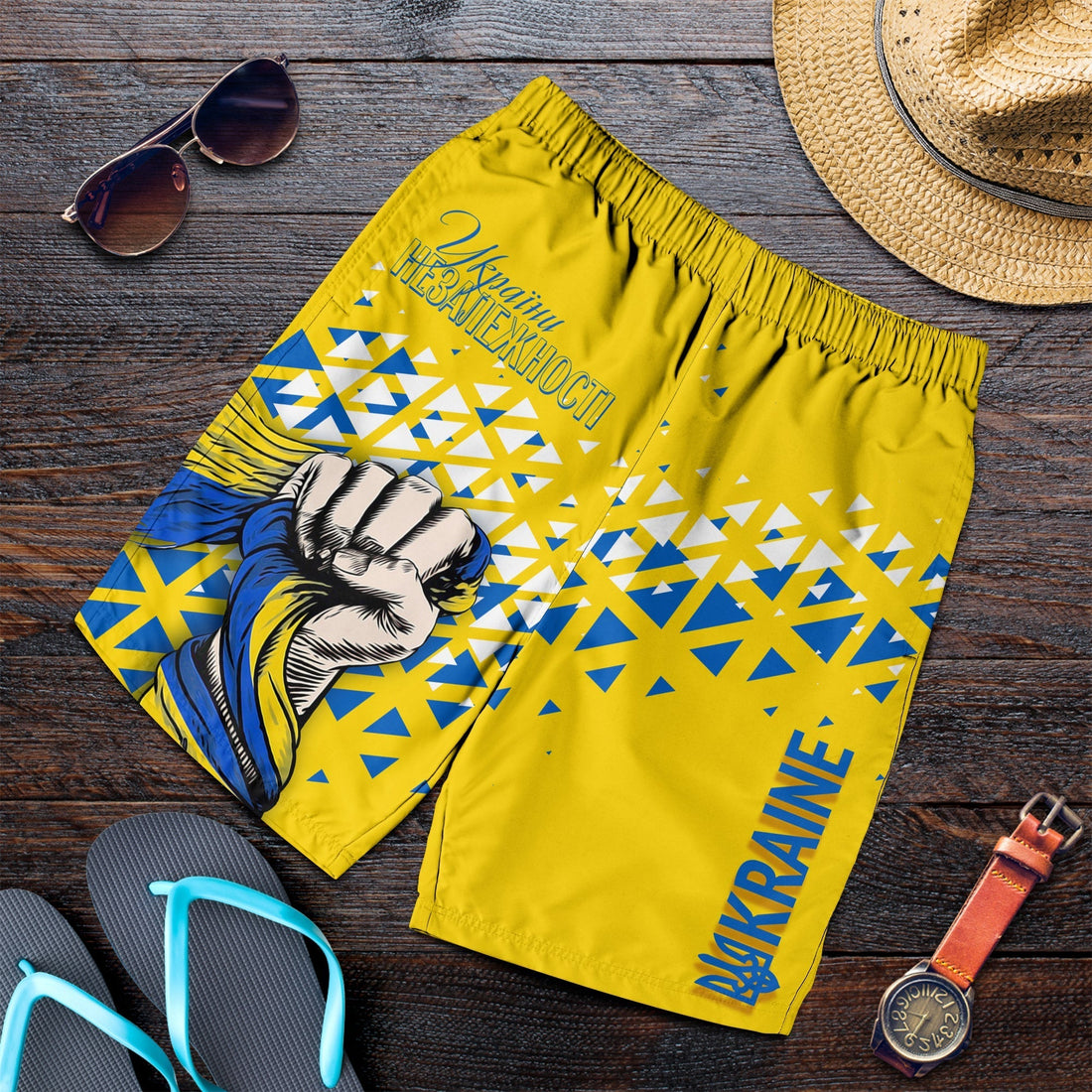 Ukraine Men Shorts 31st Independence Anniversary LT7