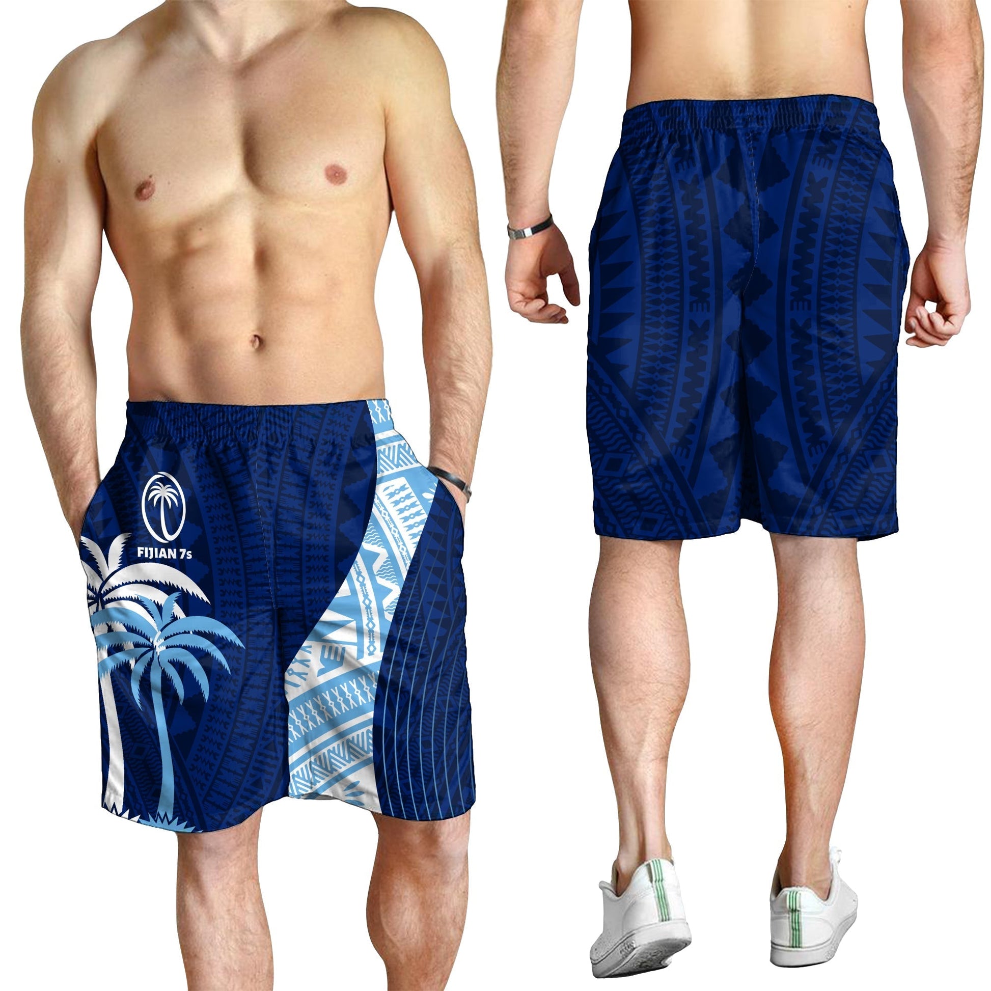 Fiji Rugby Sevens Men Shorts Kaiviti Kesakesa LT7