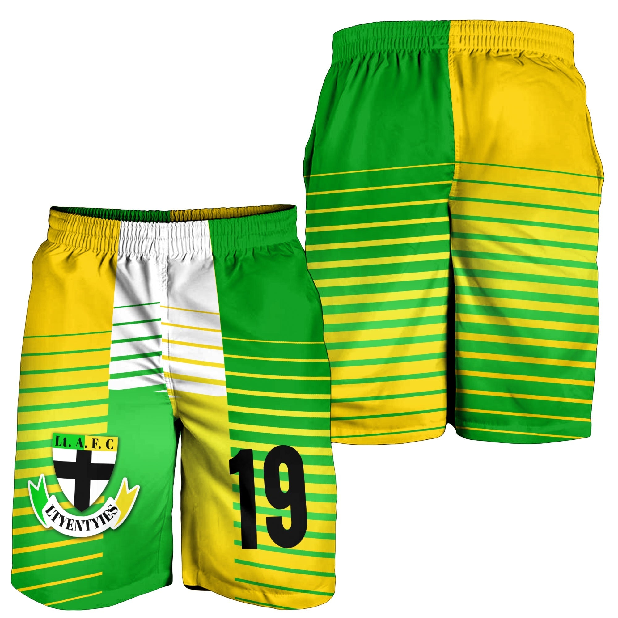 LAST Lt. A. F. C - LTYENTYIES 19 Men Shorts Dynamic Style LT8