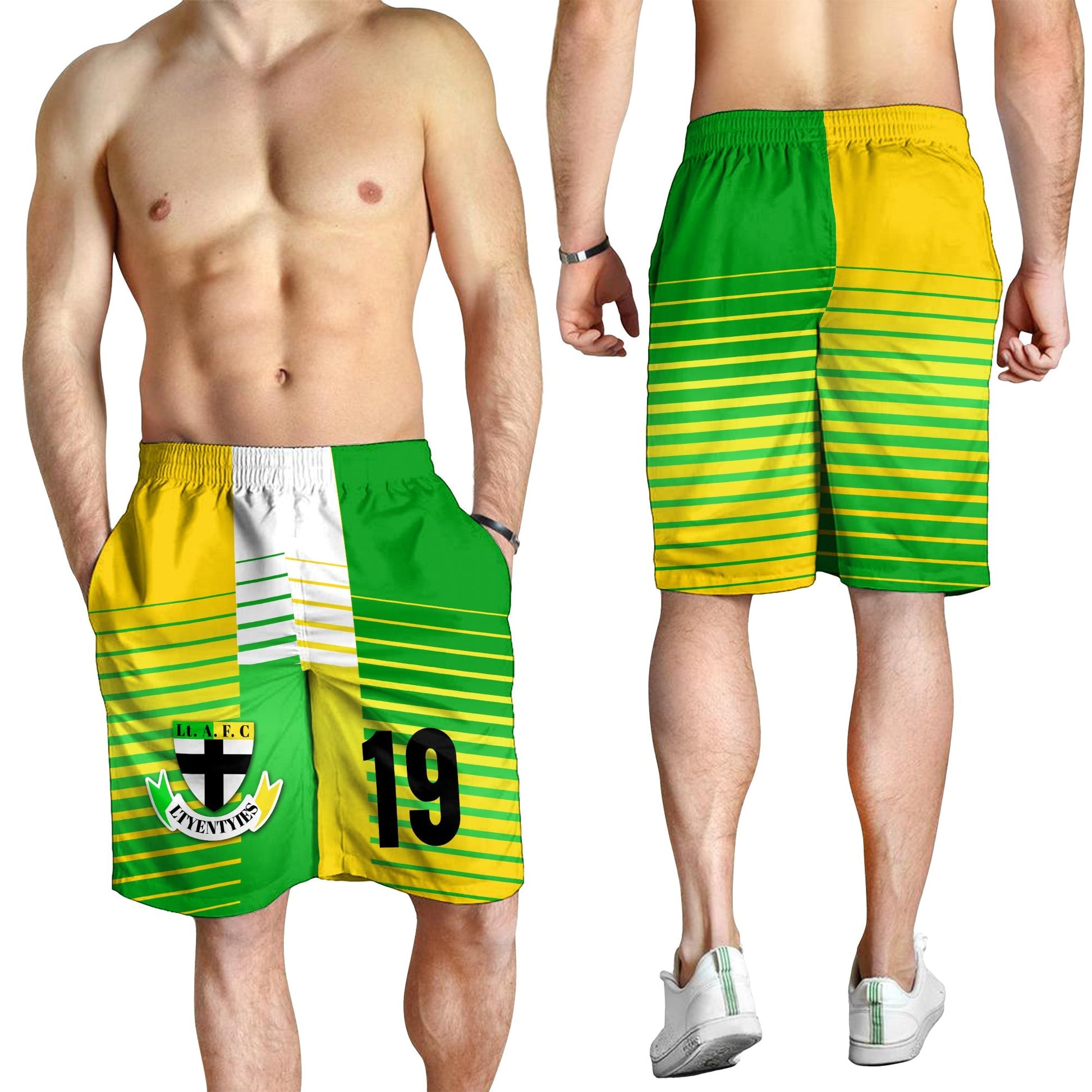 LAST Lt. A. F. C - LTYENTYIES 19 Men Shorts Dynamic Style LT8