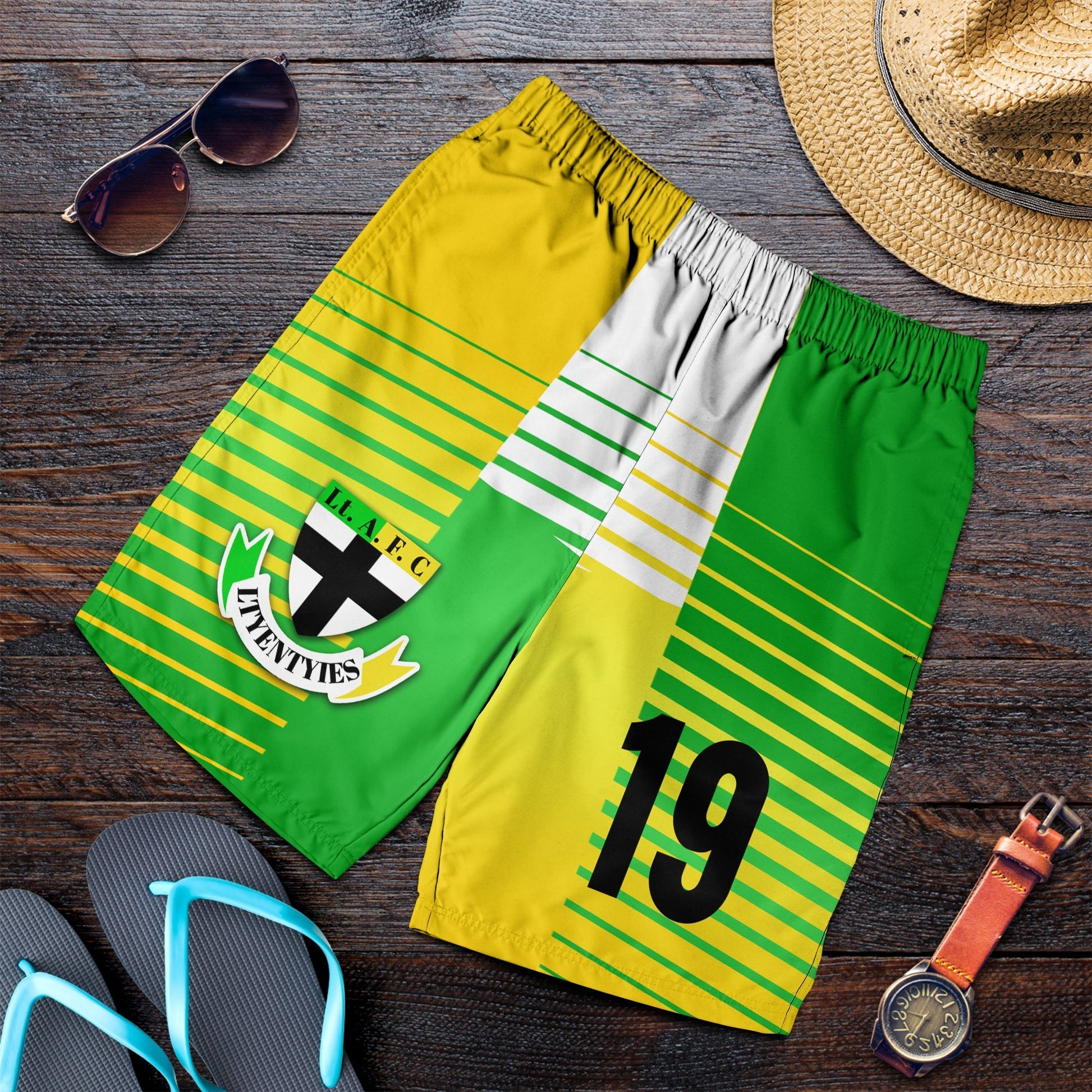 LAST Lt. A. F. C - LTYENTYIES 19 Men Shorts Dynamic Style LT8