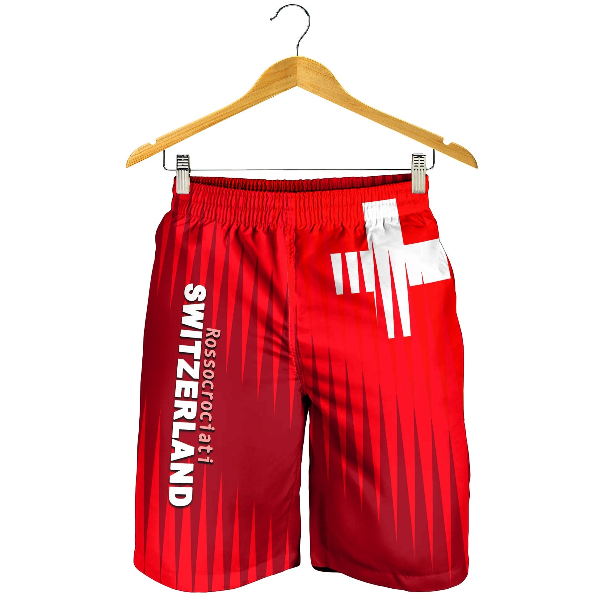 Switzerland Football Men Shorts Rossocrociati LT6