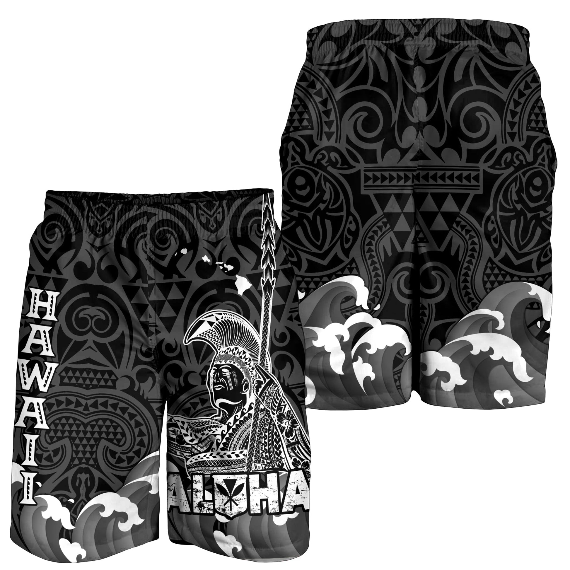Hawaii King Kamehameha Aloha Hawai'i Nei Men Short LT2