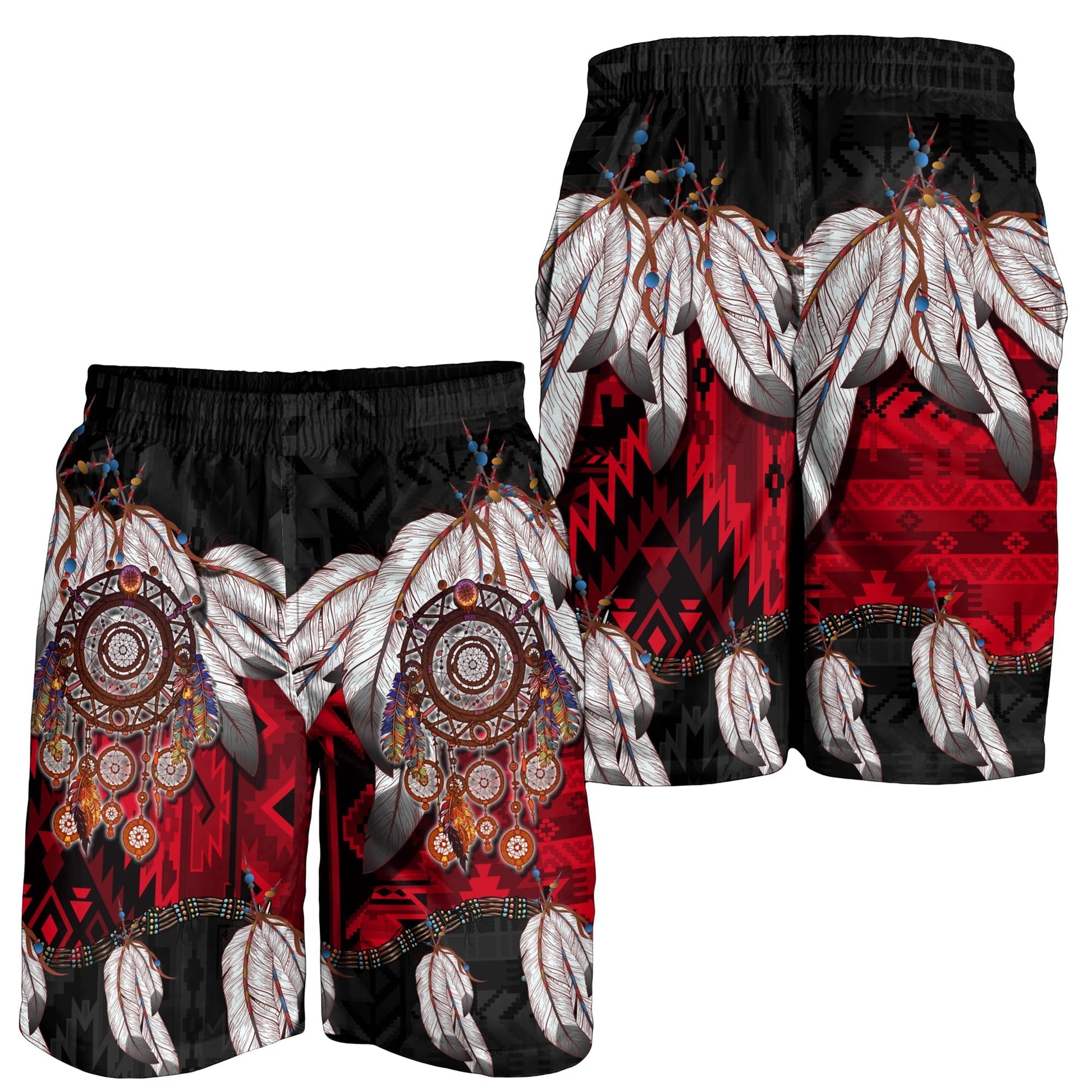 Native American Men Shorts Native Dreamcatcher LT6
